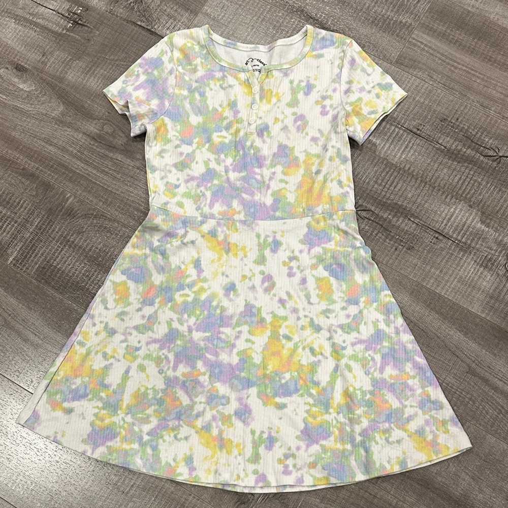 NWOT Art Class Colorful Girls Dress